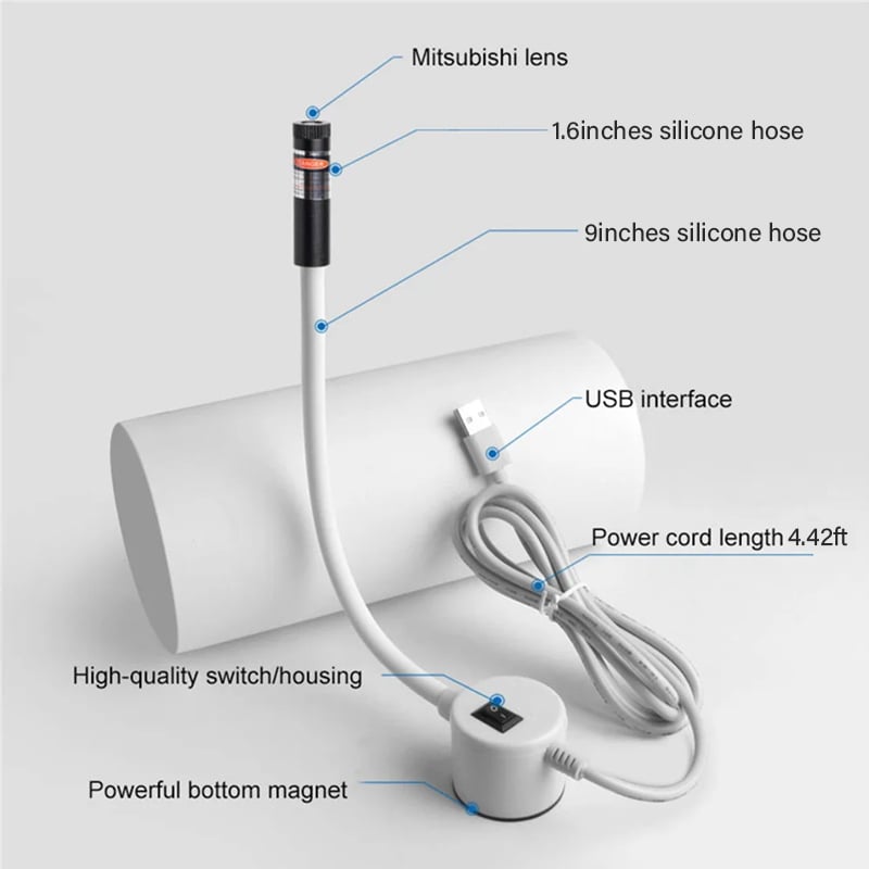 🔥 LAST DAY 49% OFF-Magnetic Positioning Quilting Laser Light for Sewing Machine