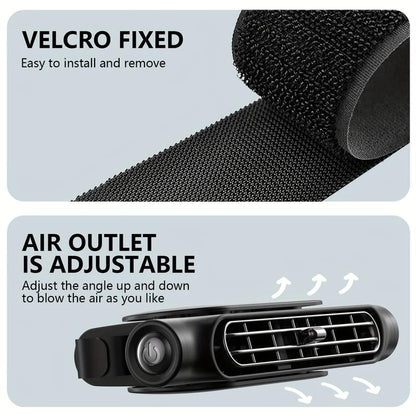 Car Interior Rear Pillow Car Fan