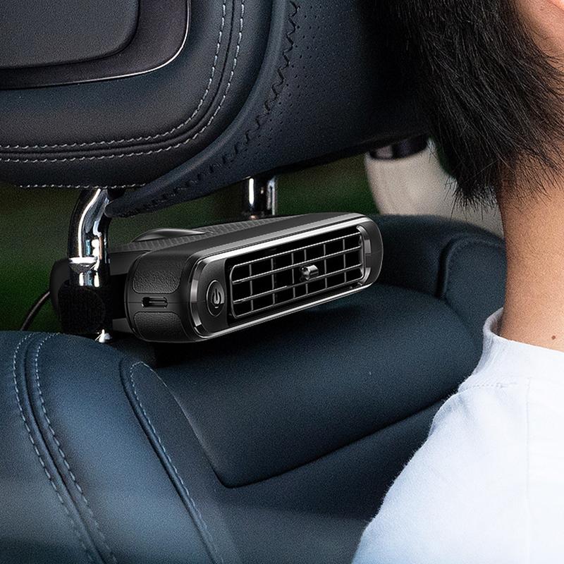 Car Interior Rear Pillow Car Fan