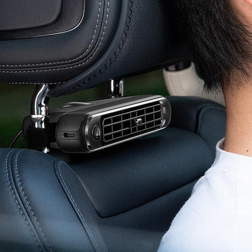 Car Interior Rear Pillow Car Fan