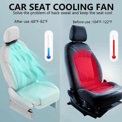 Car Interior Rear Pillow Car Fan