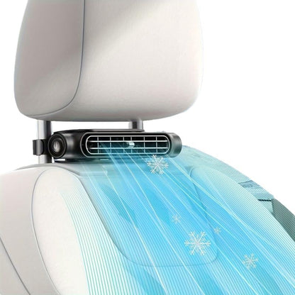 Car Interior Rear Pillow Car Fan