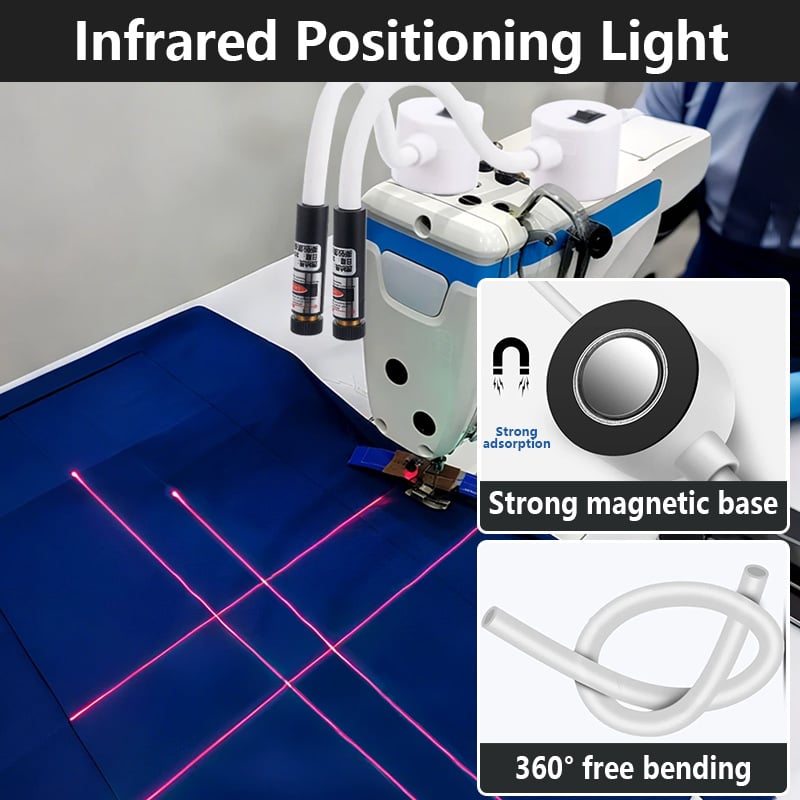 🔥 LAST DAY 49% OFF-Magnetic Positioning Quilting Laser Light for Sewing Machine